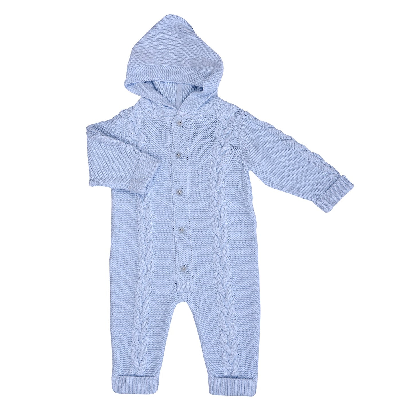 S61833 - Organic Lena Cable Knit Jumpsuit