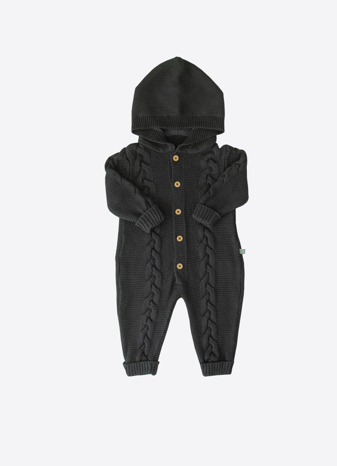 S61833 - Organic Lena Cable Knit Jumpsuit