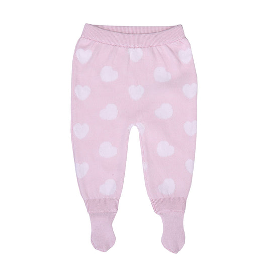 S70255 - Organic Knitted Heart Pantsocks