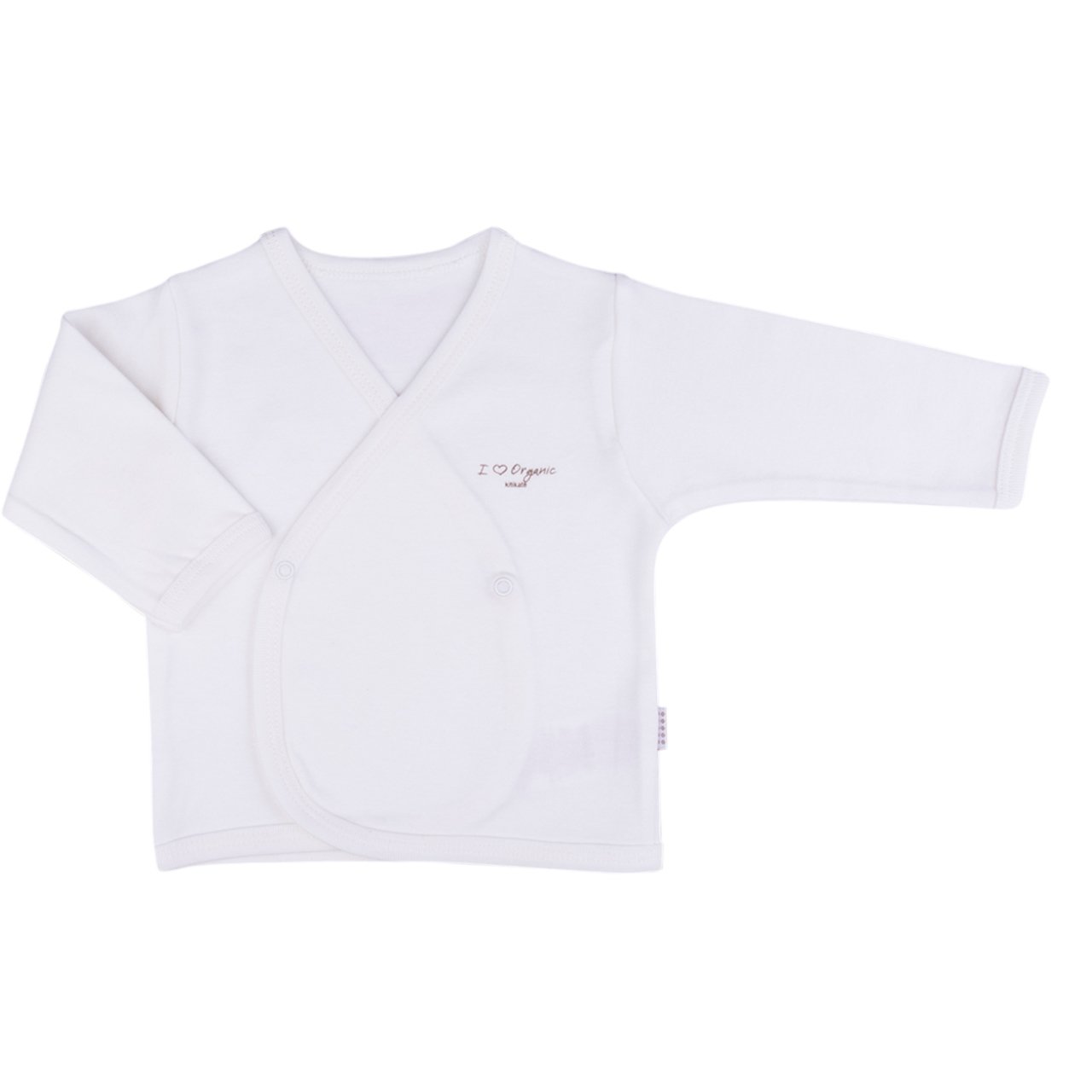 S74977 - Organic Basic Wrapover Jacket & Underwear Set