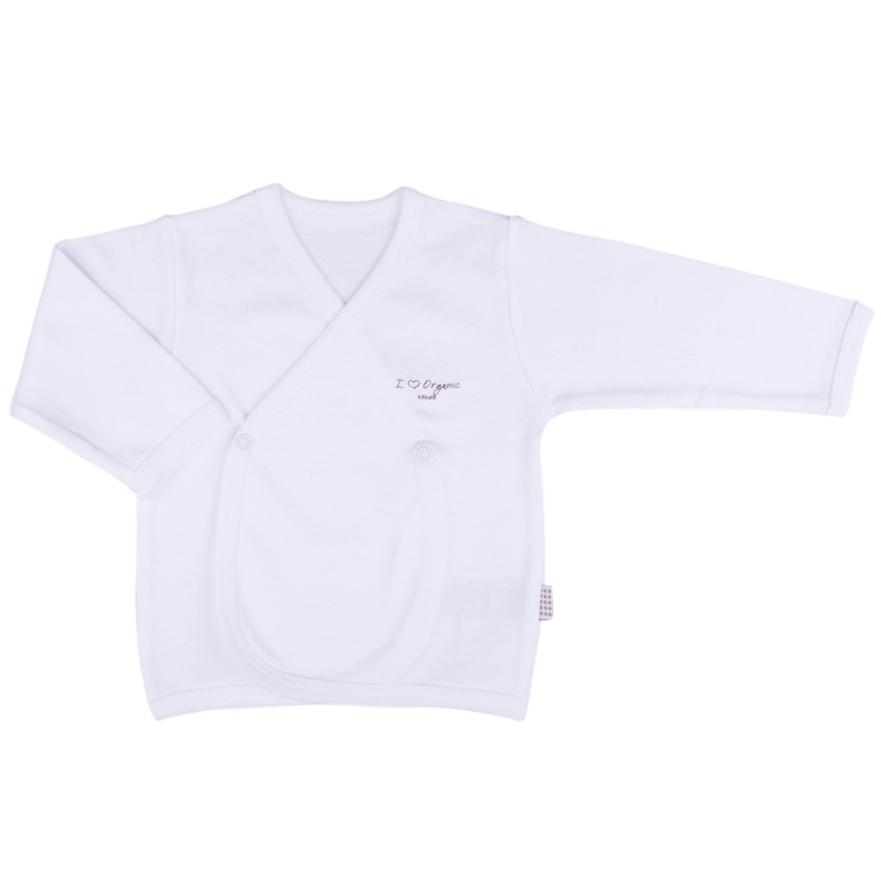 S74977 - Organic Basic Wrapover Jacket & Underwear Set