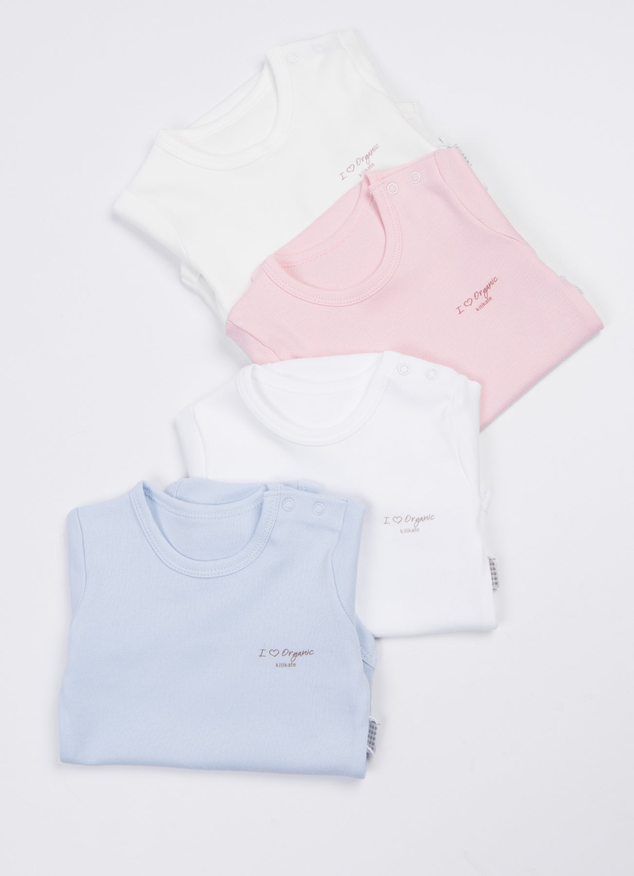 S77022 - Organic Basic Short Sleeve Bodysuit-Kids