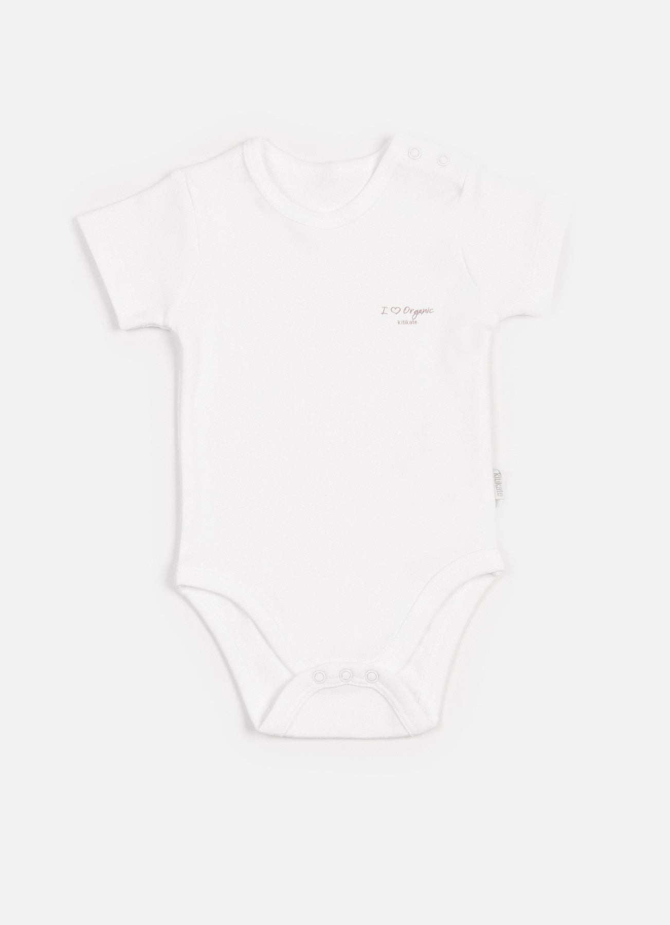 S77022 - Organic Basic Short Sleeve Bodysuit-Kids