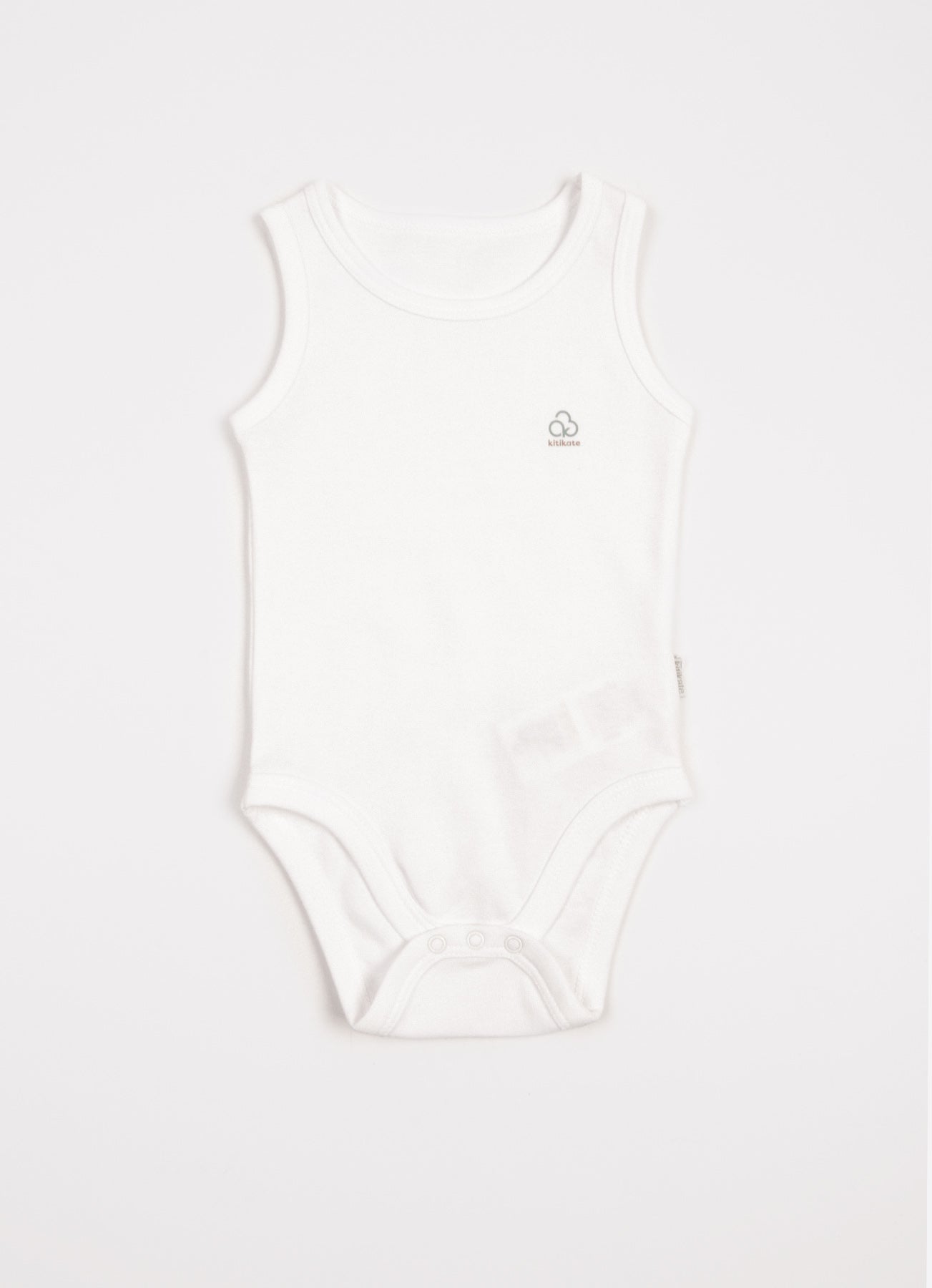 S77589 - Organic Basic Sleeveless Bodysuit-Kids