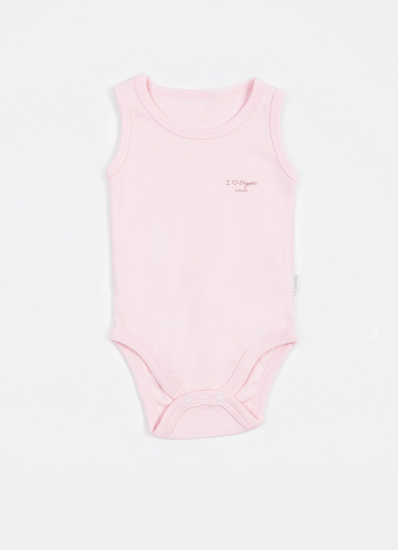 S77589 - Organic Basic Sleeveless Bodysuit-Kids