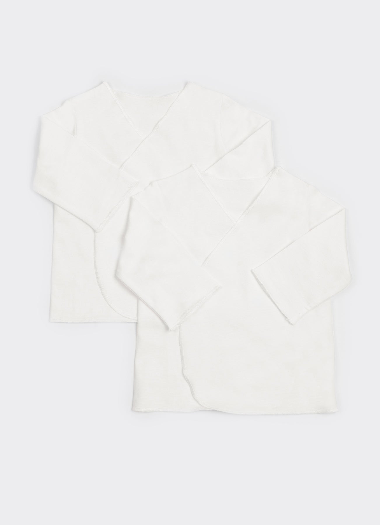 S77602 - Organic Newborn Wrapover Underwear 2-Pack