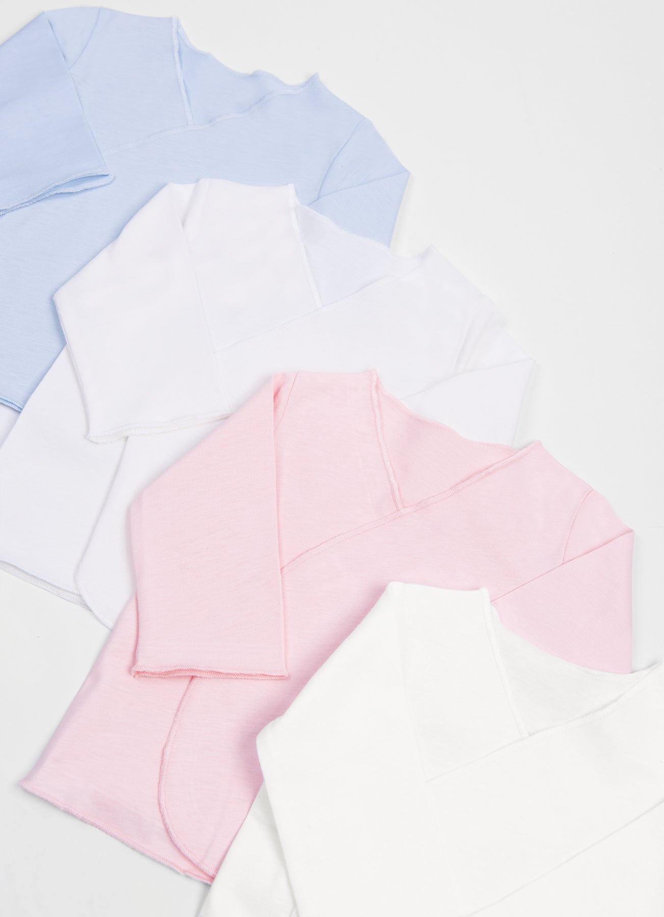S77602 - Organic Newborn Wrapover Underwear 2-Pack
