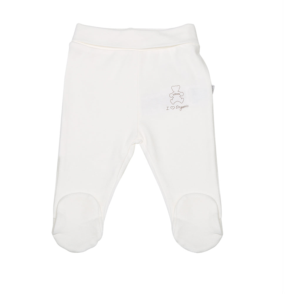 S77763 - Organic Basic Trousers With Feet