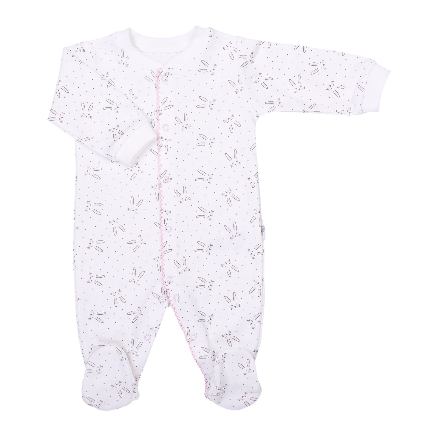 S78749 - Organic Bunny Hat & Sleepsuit