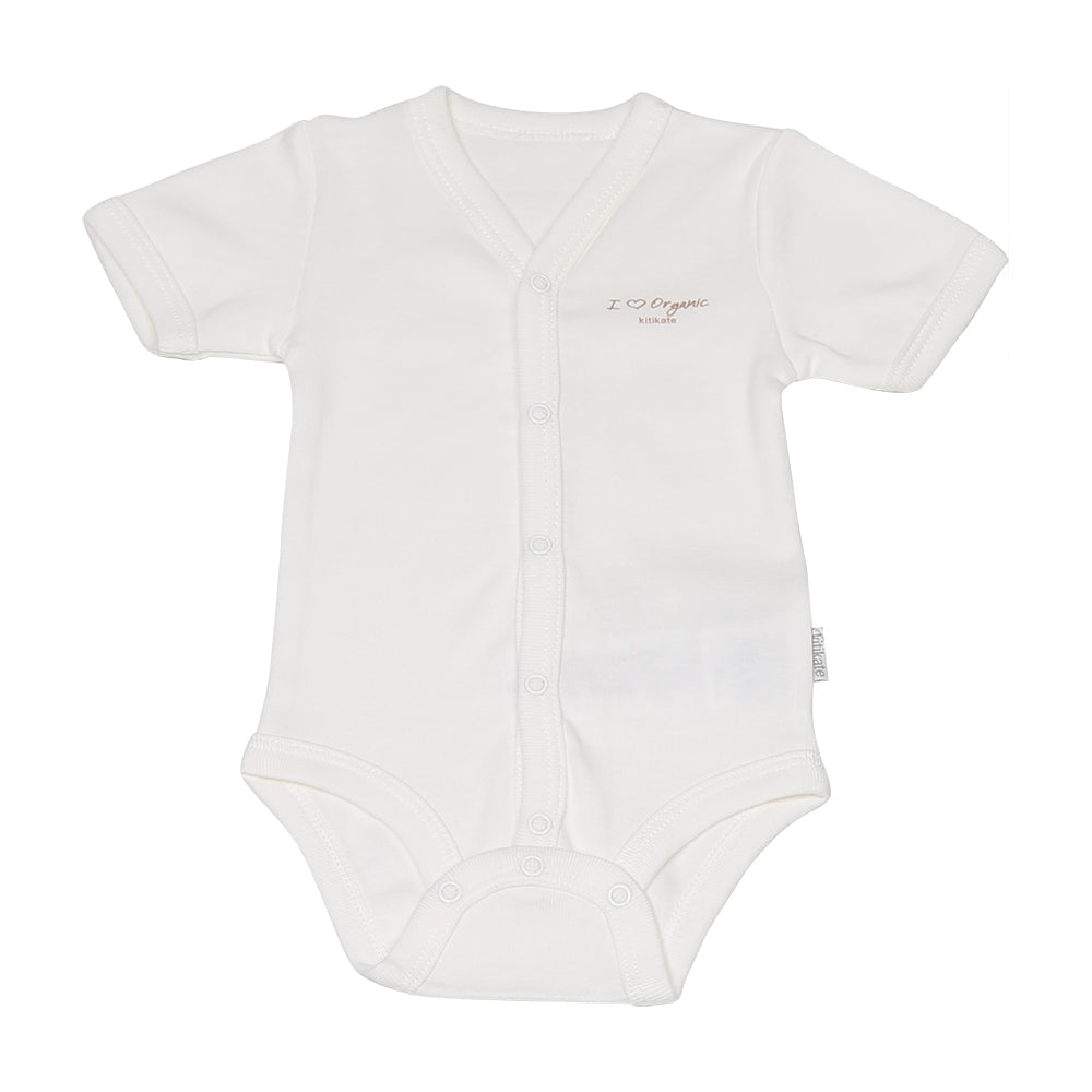 S78760 - Organic Basic Newborn Short Sleeve Bodysuit