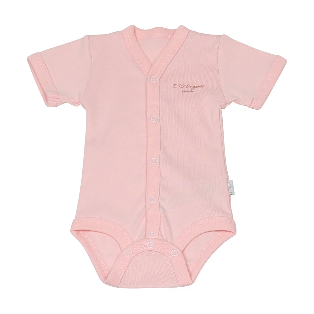 S78760 - Organic Basic Newborn Short Sleeve Bodysuit