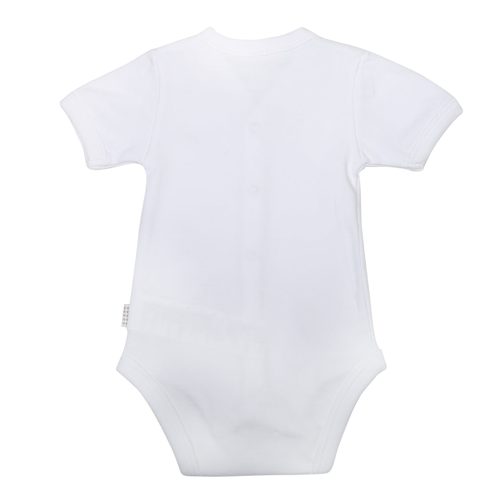 S78760 - Organic Basic Newborn Short Sleeve Bodysuit
