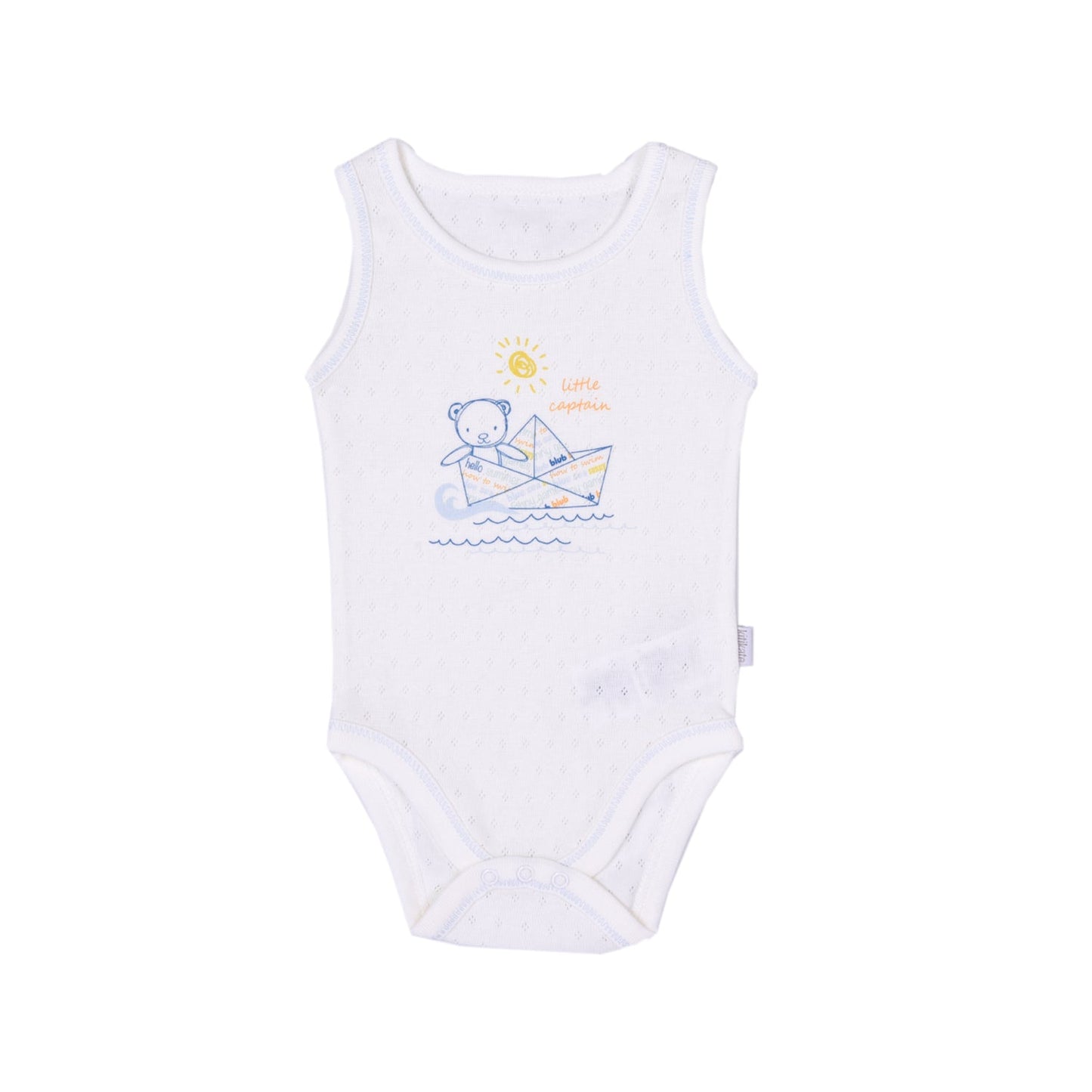 S84986 - Organic Summer Vest Bodysuit