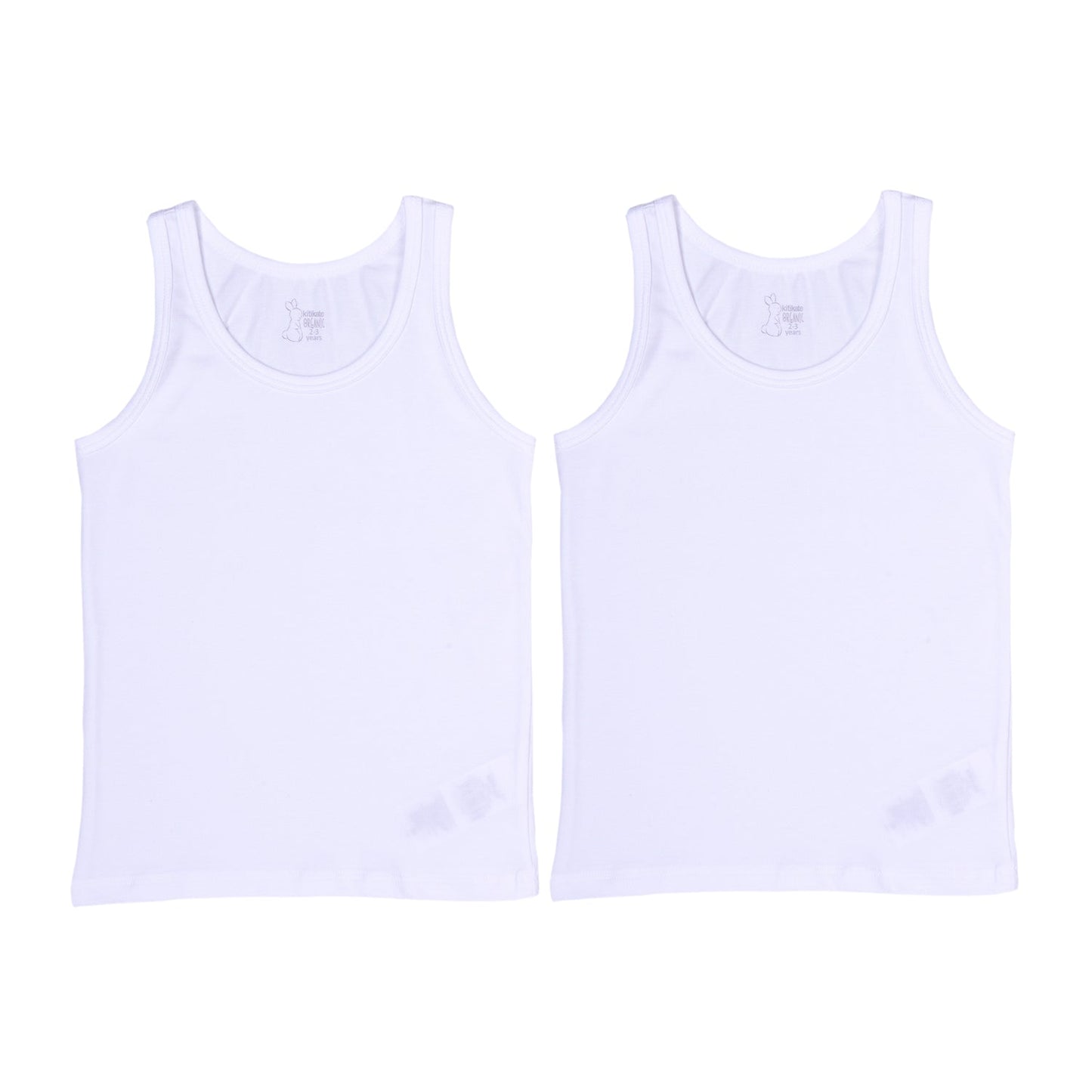 S93490 - Organic Classic 2-Pack Vests For Boys