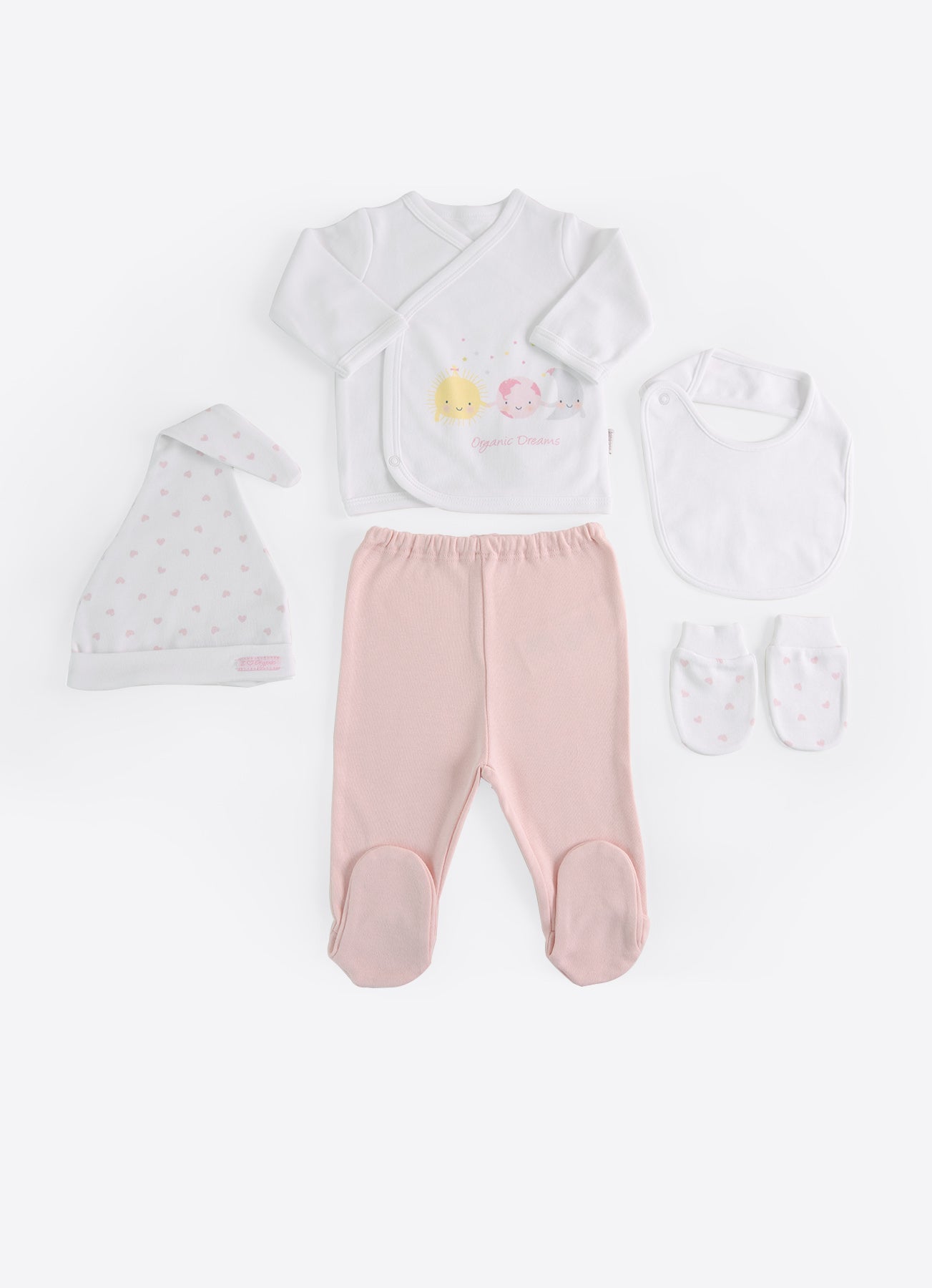 S64387 - Organic Dreams 10-Piece Newborn Set With Bag