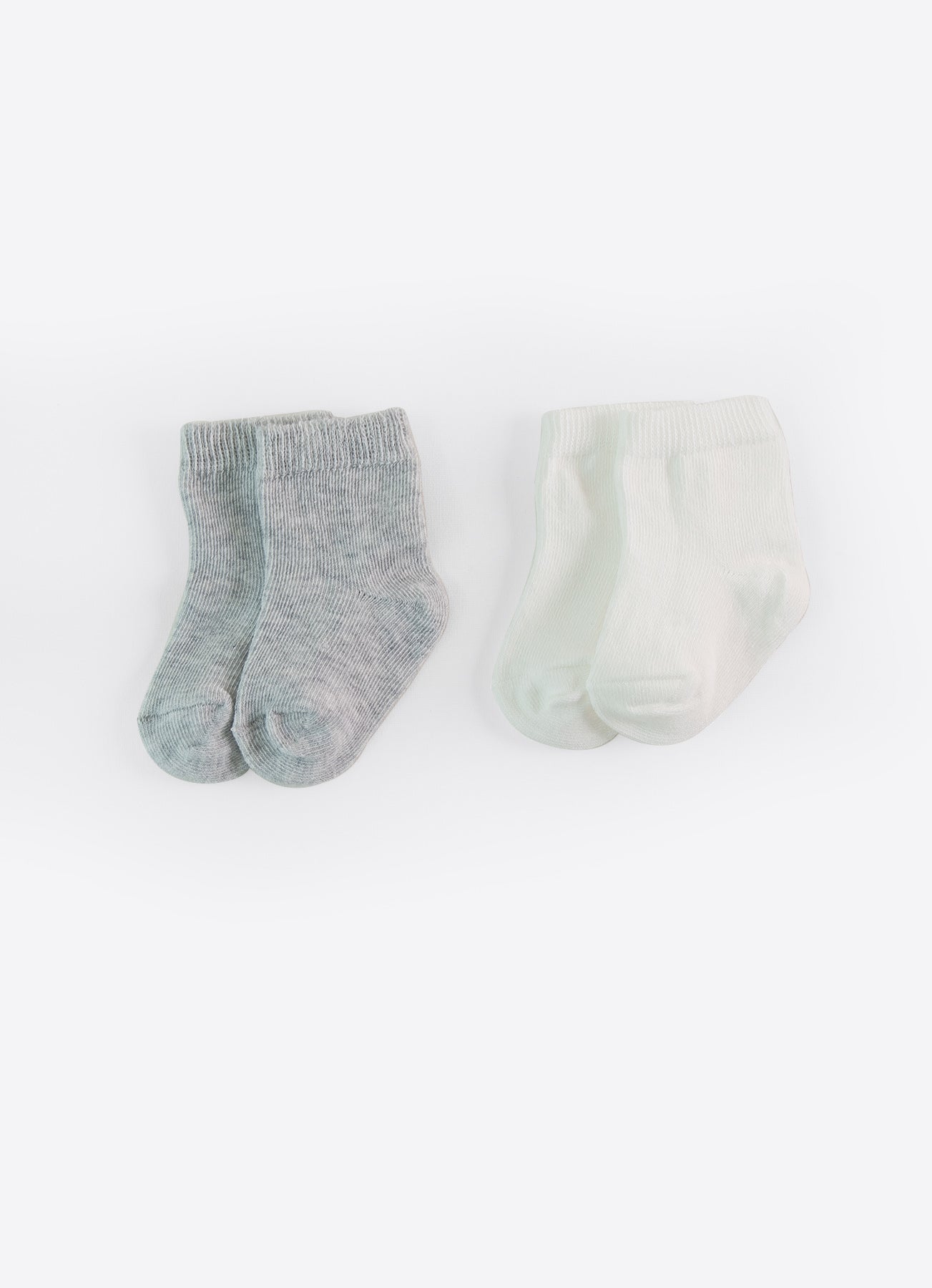 S52060 - Organic Melange Socks 2-Pack