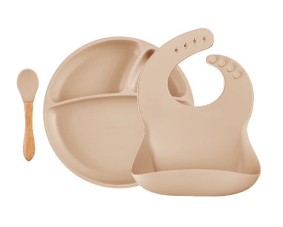 Blw Set II -  Bib + Plate + Spoon