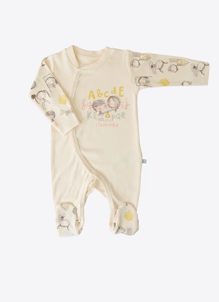 Organic In The Park Jumpsuit & Blanket & Bib Set - S03181