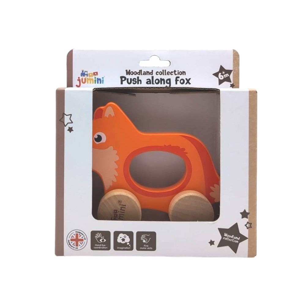 JUMINI Push Along Friends Fox (Boxed)