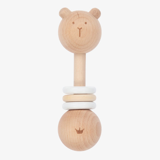 Wooden Bear Rattle