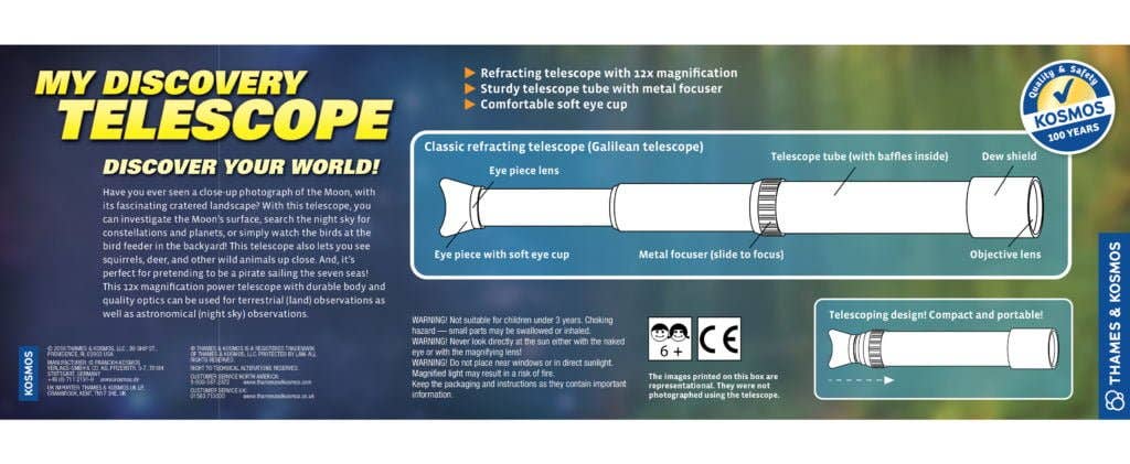 My Discovery Telescope - Science Kit