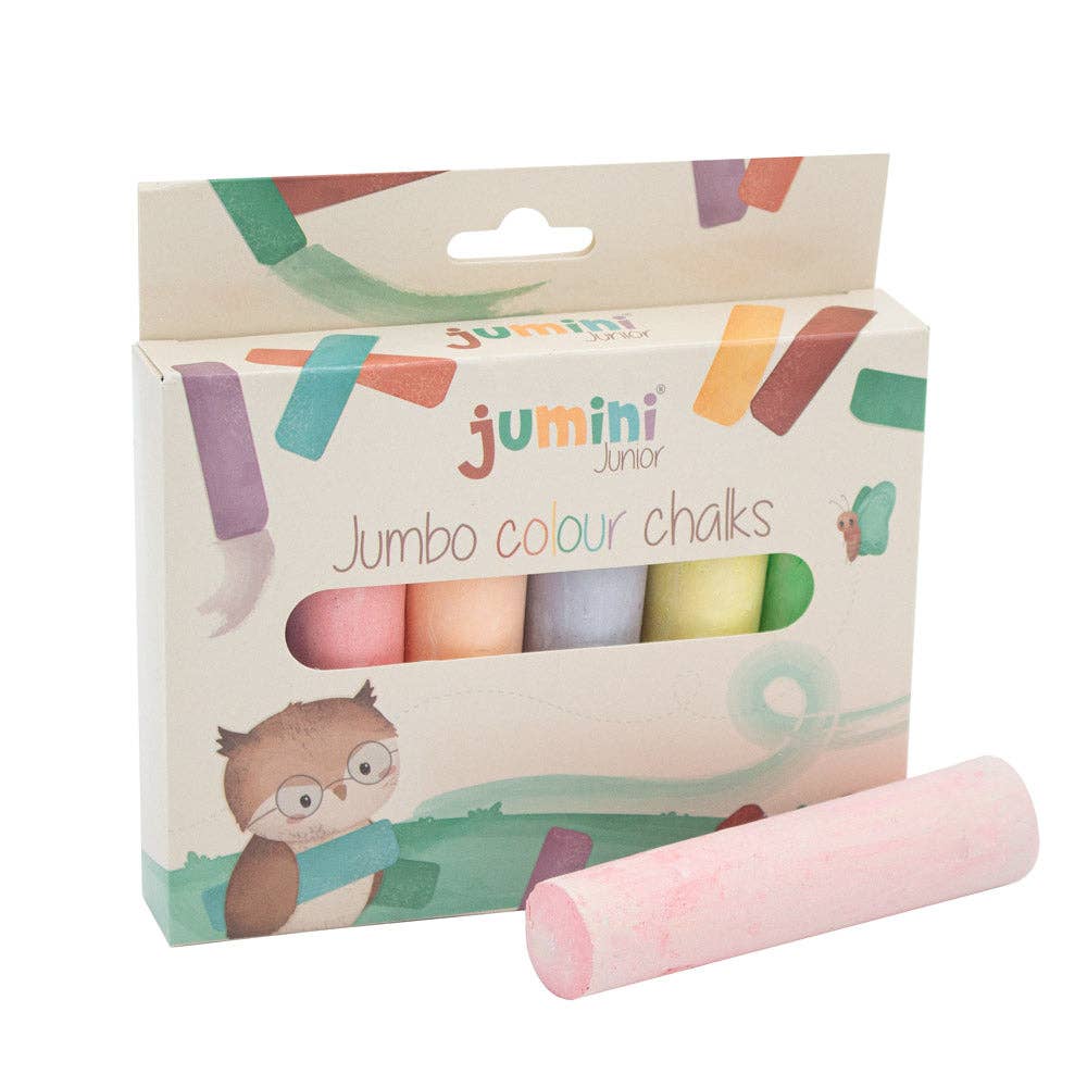 Jumbo Coloured Chalks: Box of 6