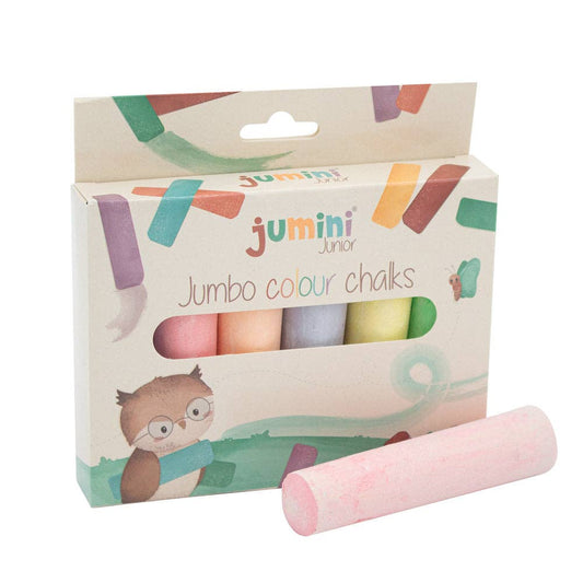 Jumbo Coloured Chalks: Box of 6