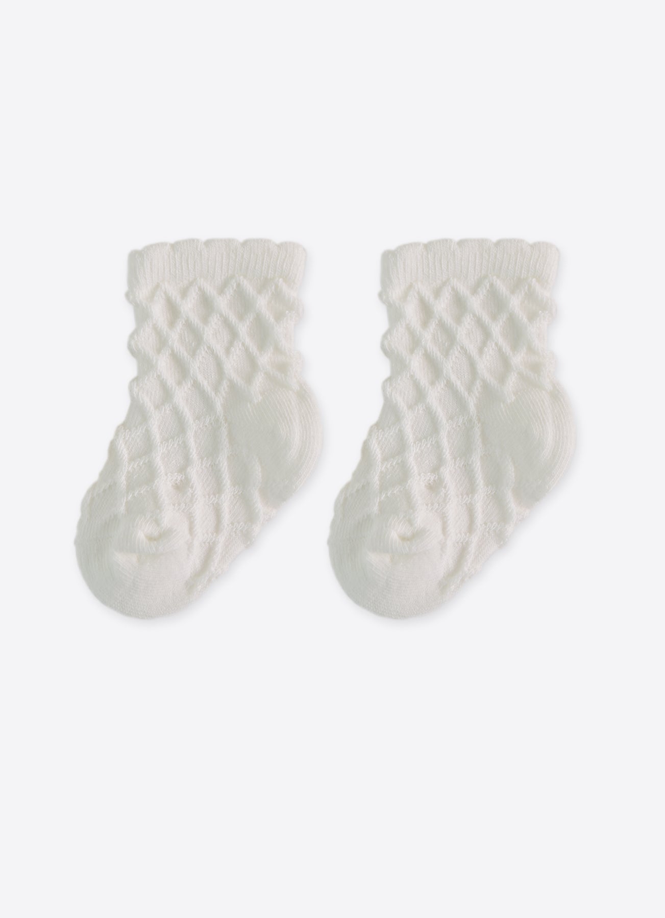 S98914 - Organic Diamond Socks