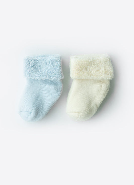 S60959 - Organic Basic Towelling Socks 2-Pack