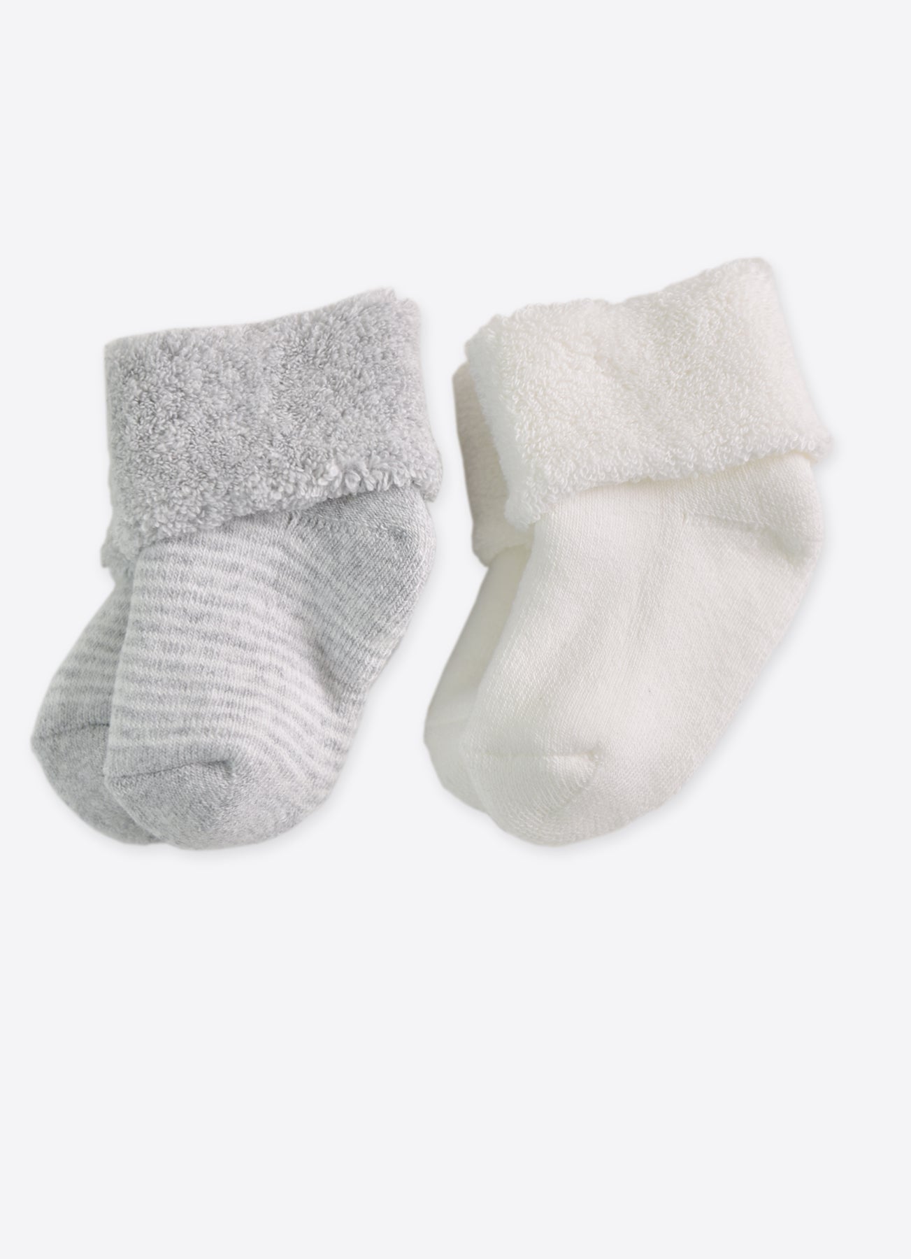 S60898 - Organic Basic Towel Socks 2-Pack
