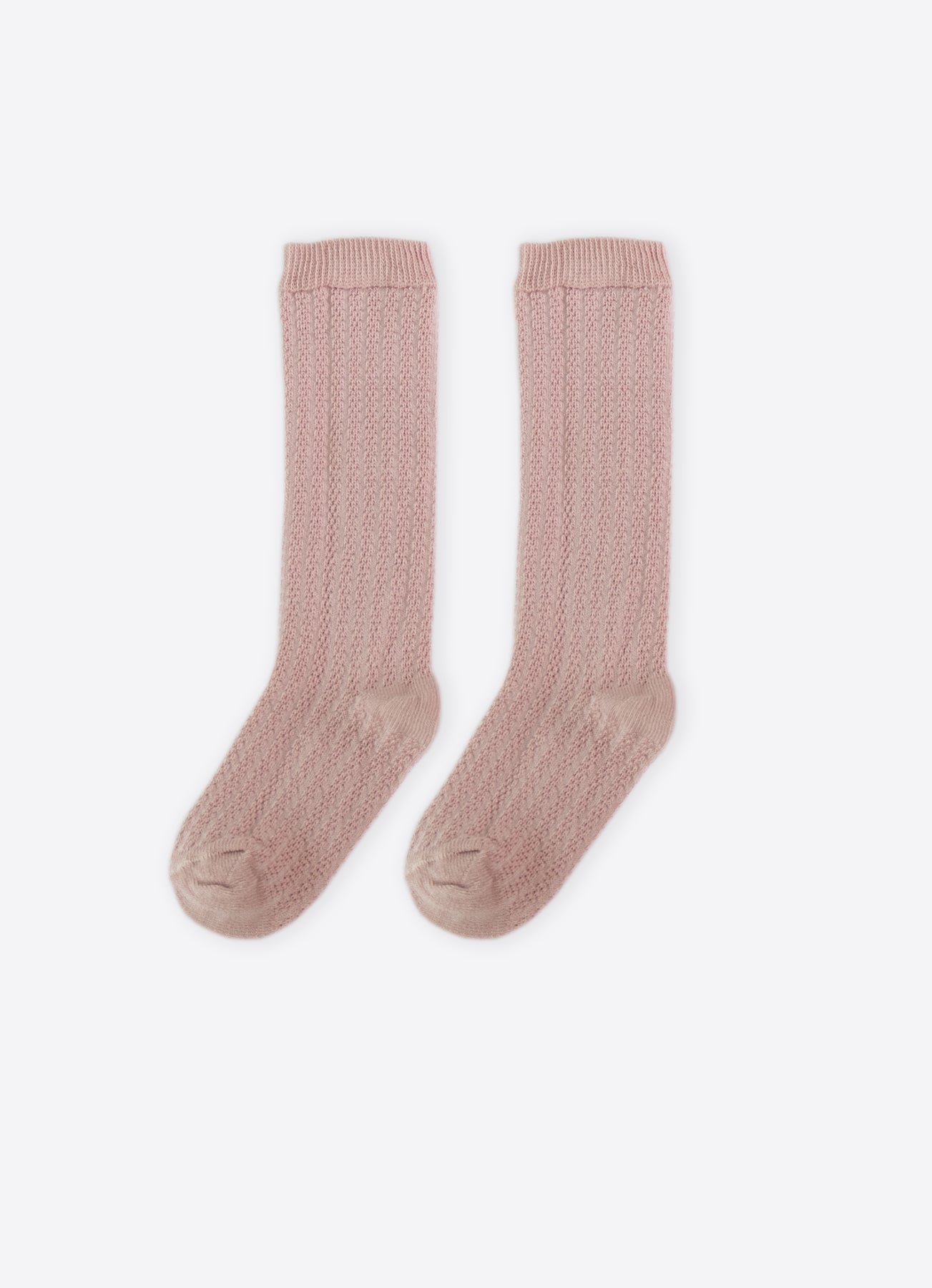 S16584 - Organic Under Knees Baby Socks