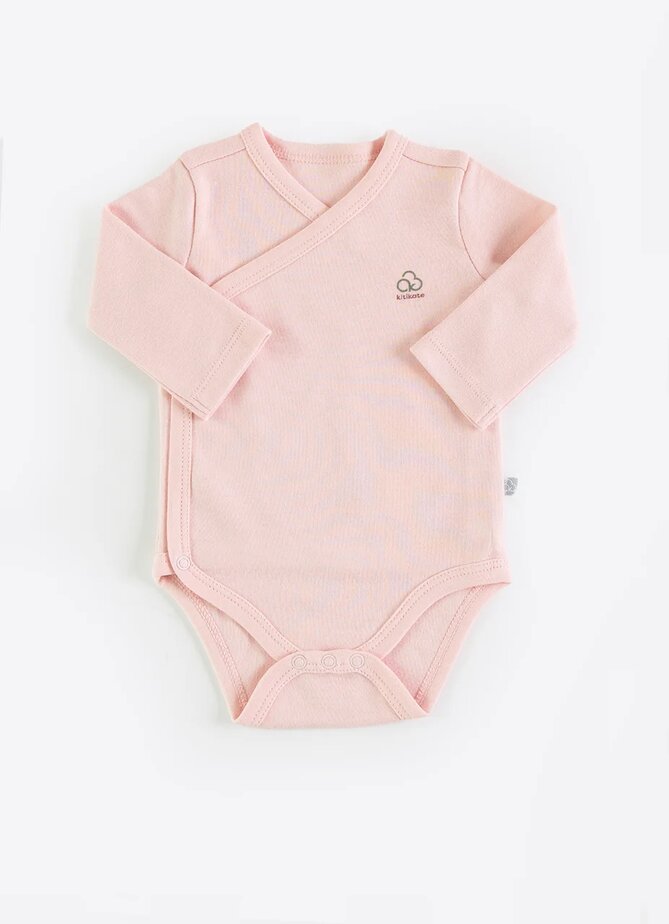 S77268 - Organic Basic Long Sleeve Kimono Bodysuit