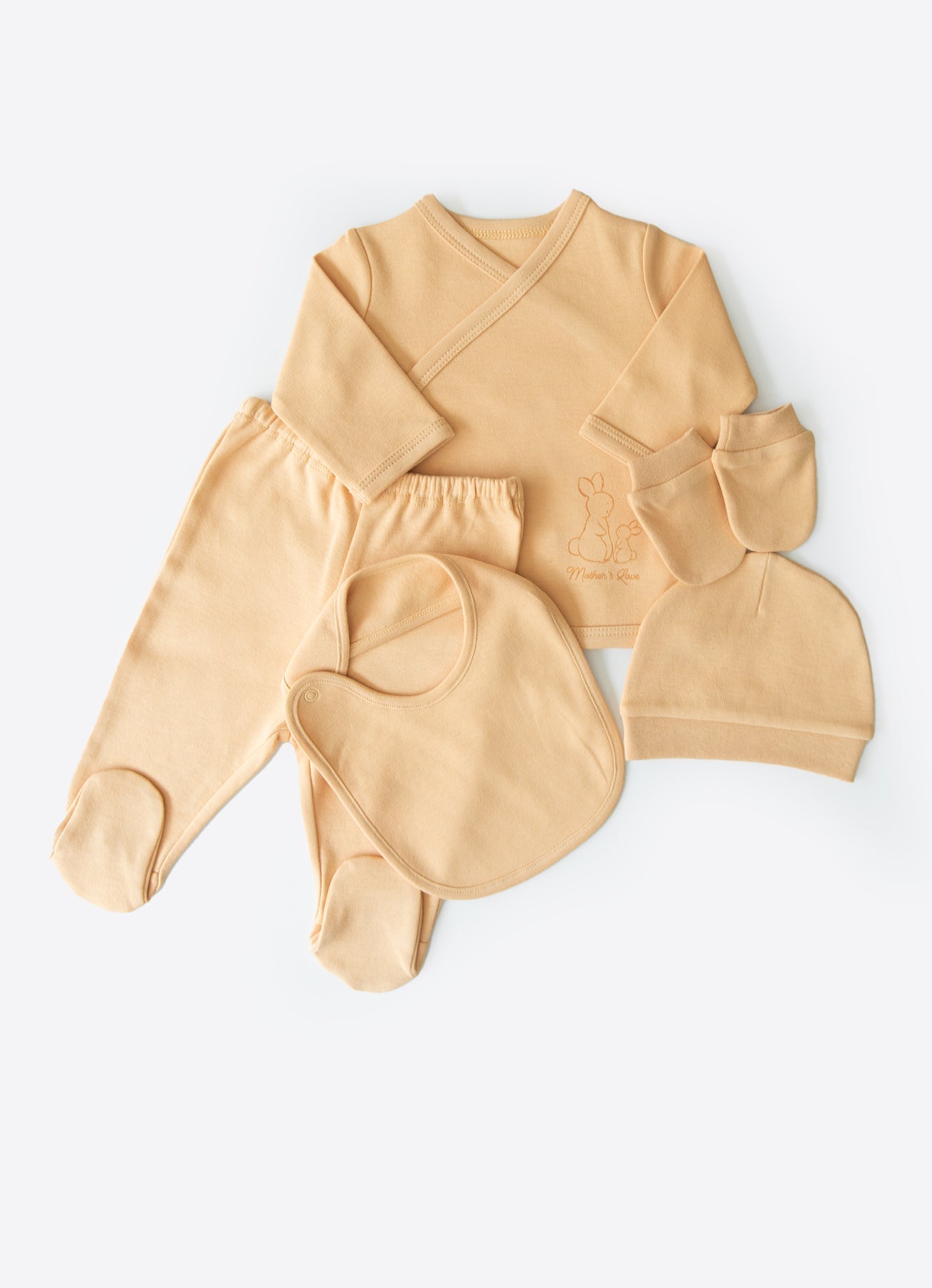 S71194 - Organic Basic 5-Piece Newborn Set