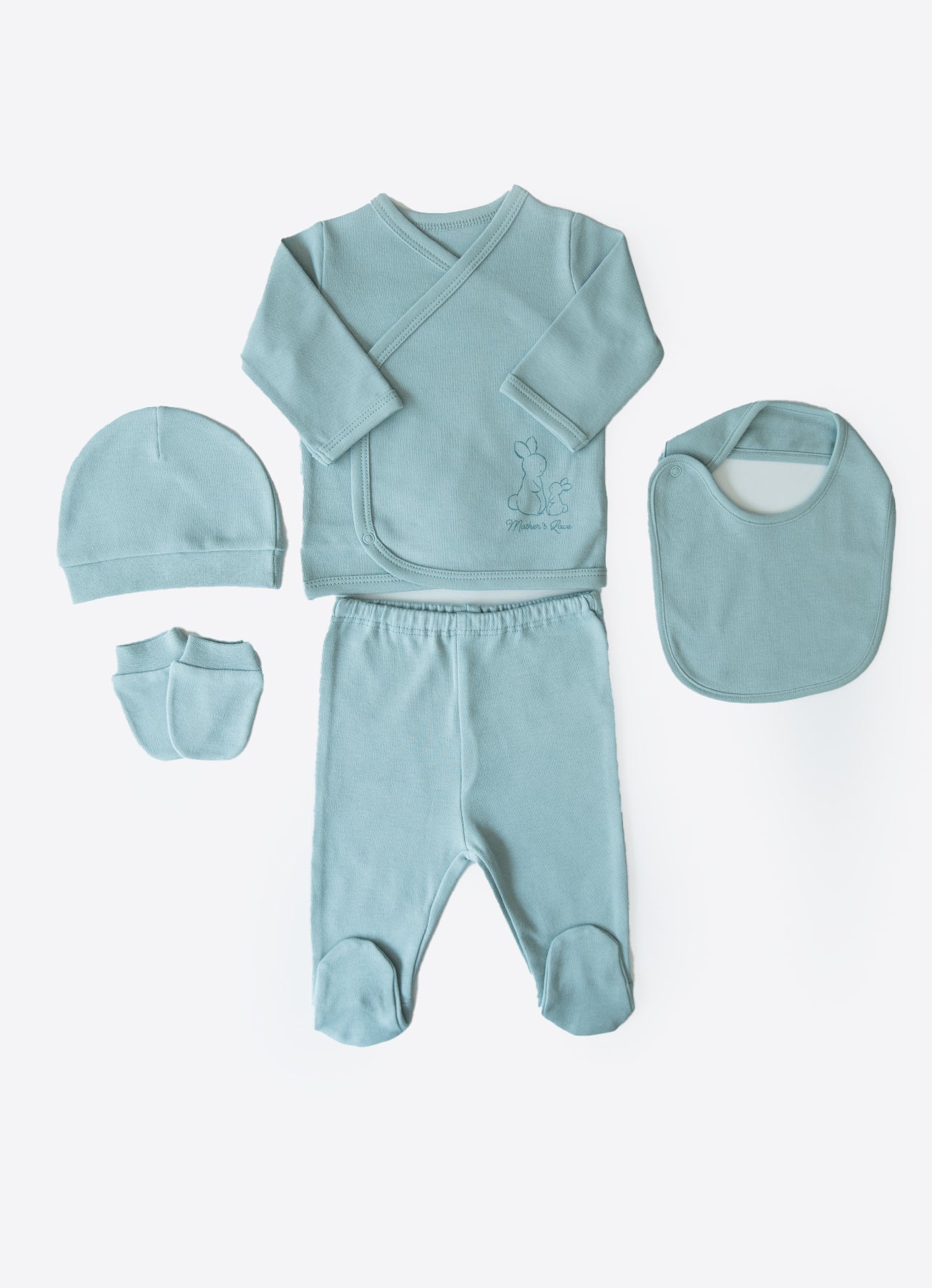 S71194 - Organic Basic 5-Piece Newborn Set