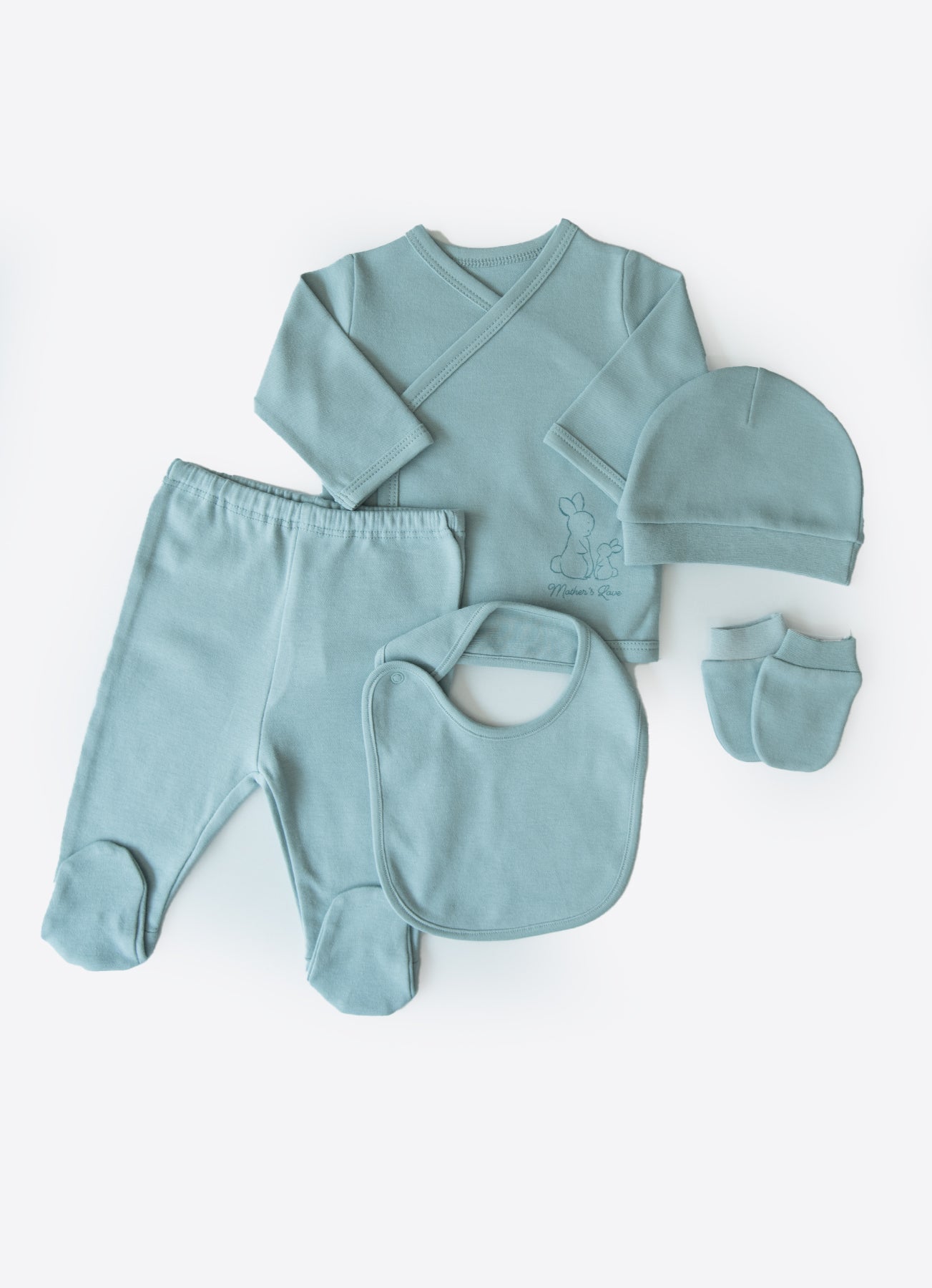 S71194 - Organic Basic 5-Piece Newborn Set