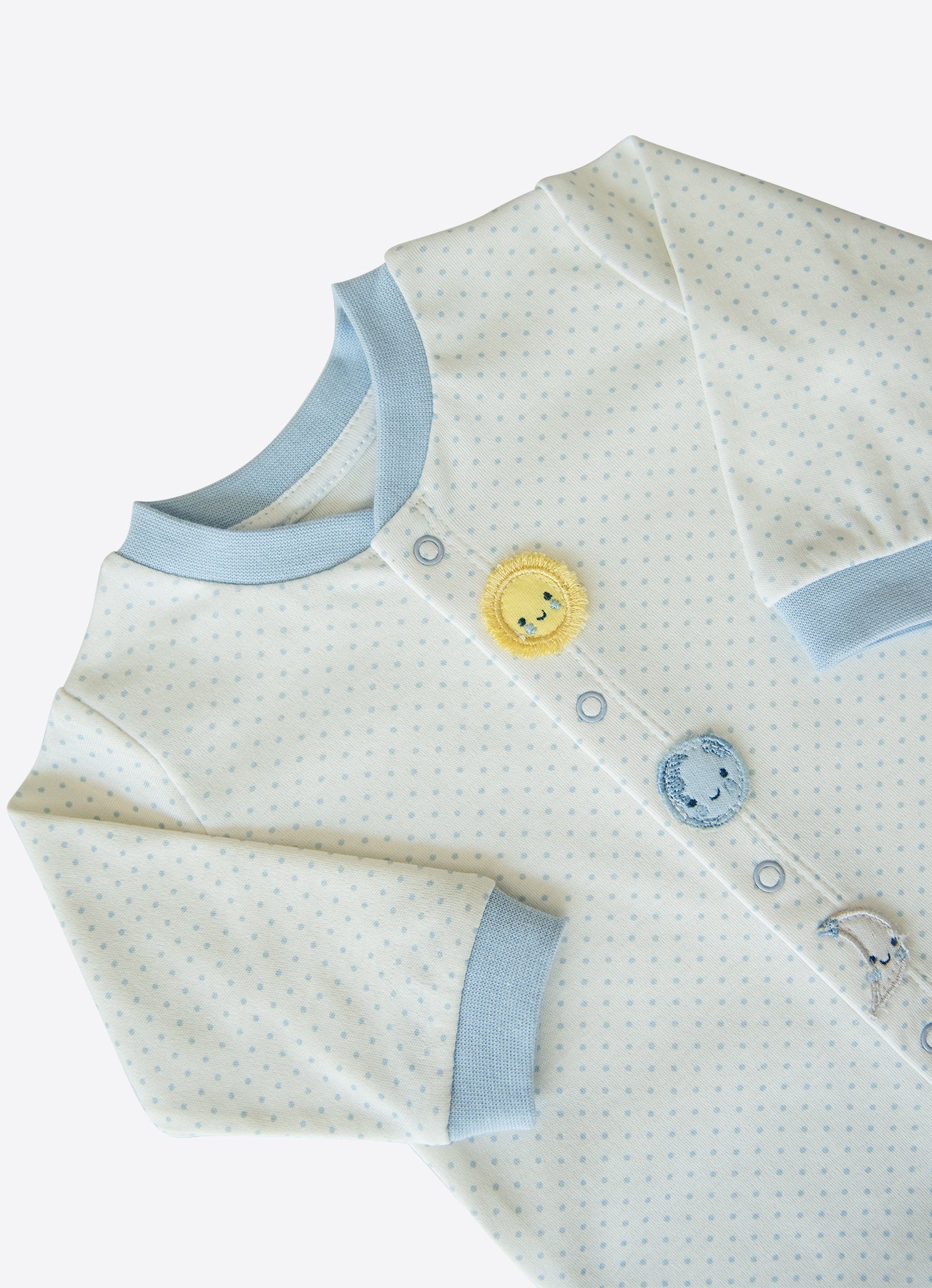 S44108 - Organic New Dreams Footed Sleepsuit