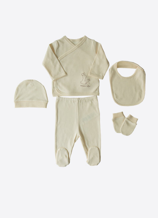 S71194 - Organic Basic 5-Piece Newborn Set