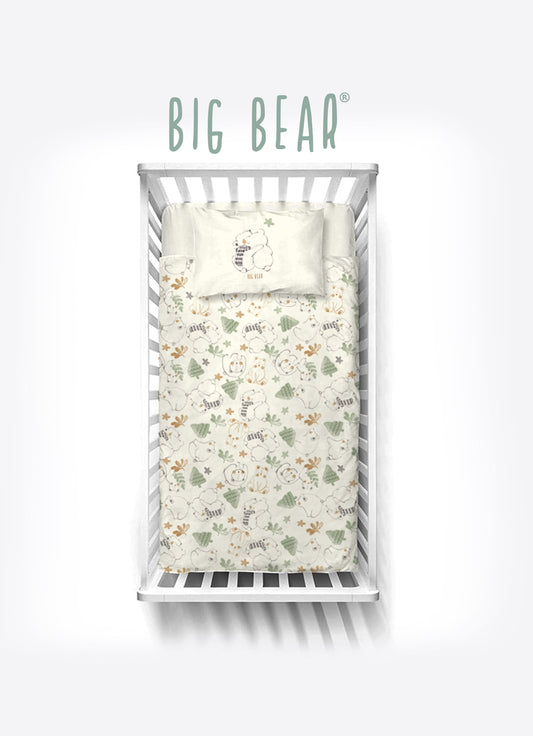 S54906 - Organic Big Bear Linen Set