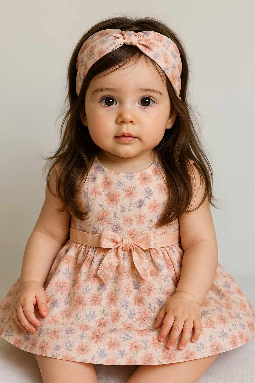 Nory Dress & Headband - S60082