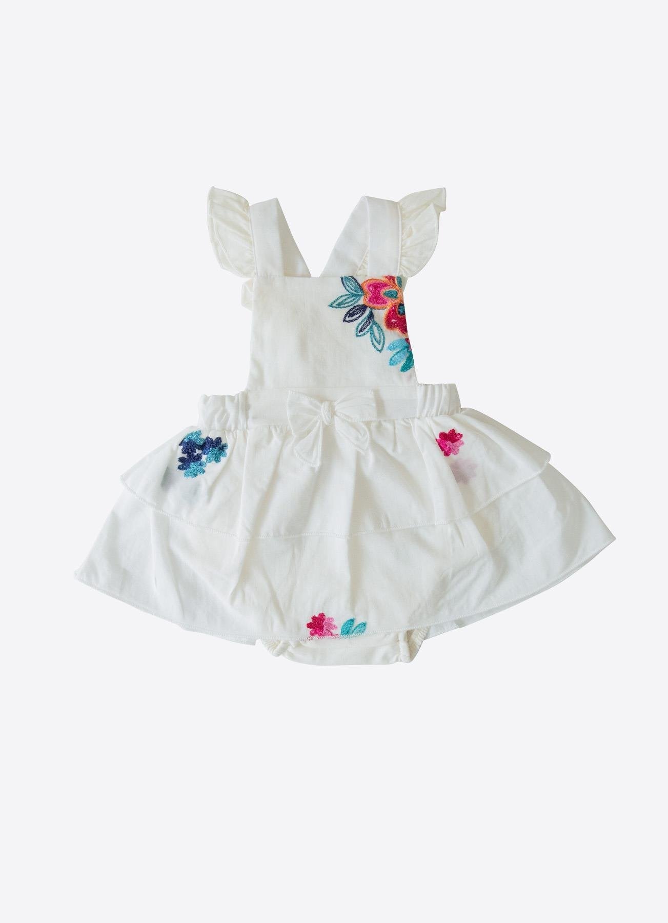 Organic Nina Pinafore Bodysuit Dress - S60028