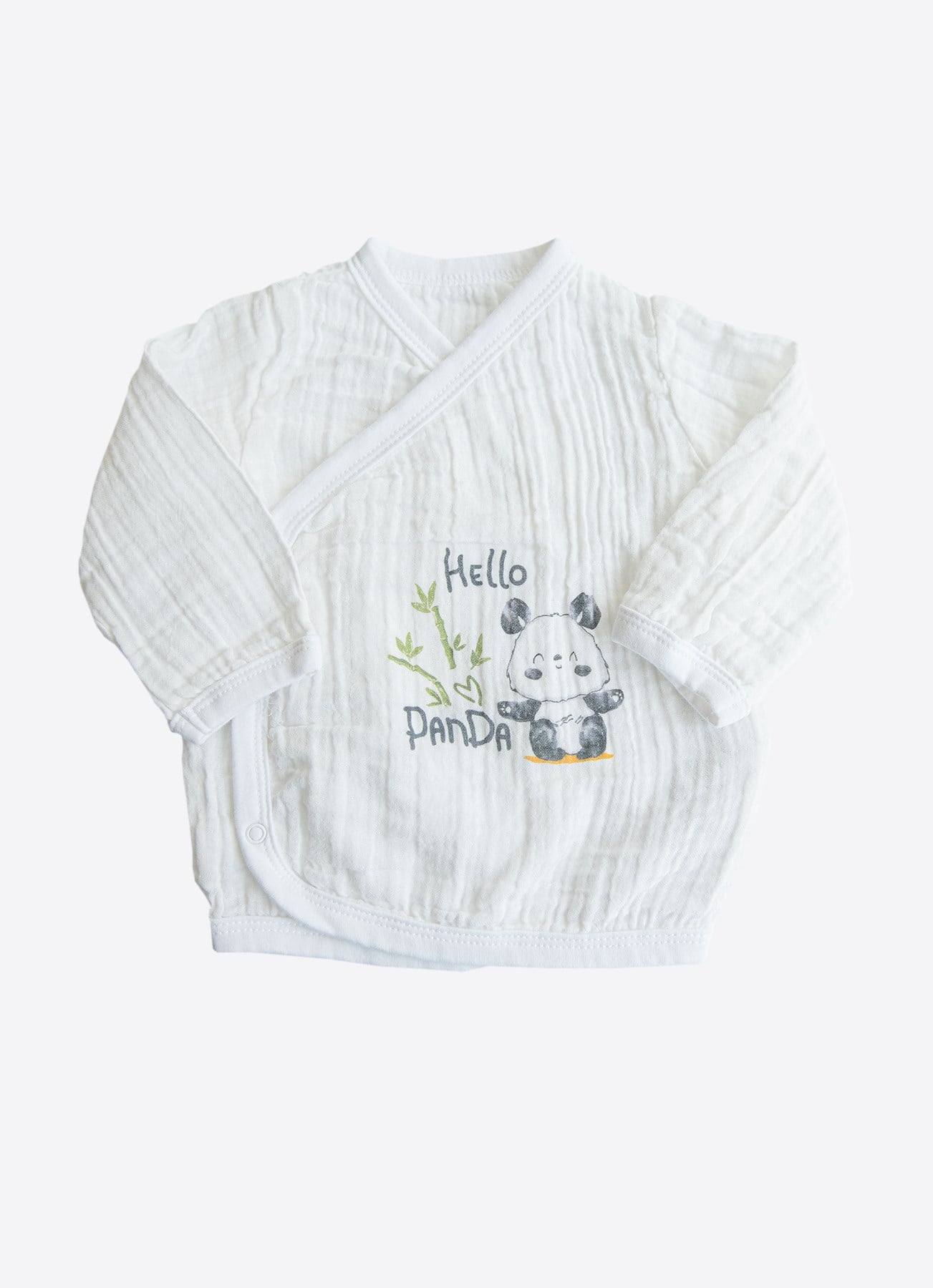 Organic Panda Muslin 5-Piece Newborn Set - S60137