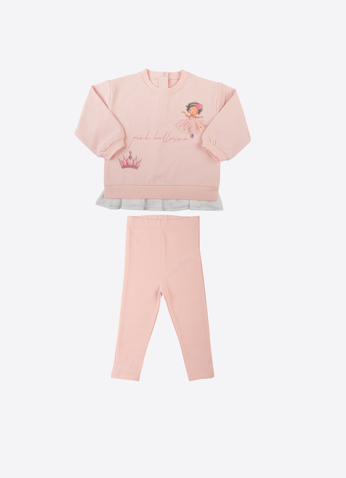 S61047 - Organic Pink Ballerina 2-Piece Set