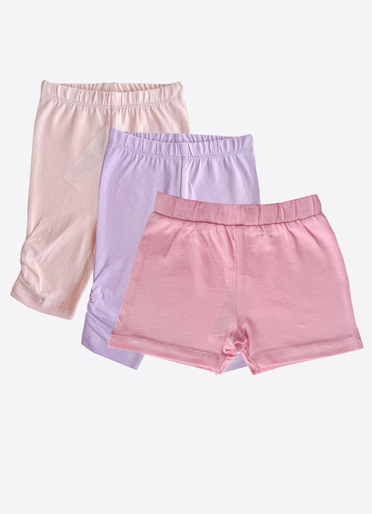 Organic Violet Short and Leggings 3-Pack - S60216