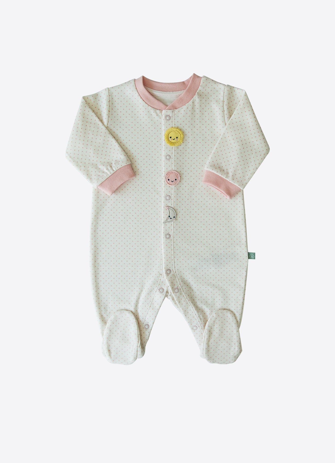 S44108 - Organic New Dreams Footed Sleepsuit