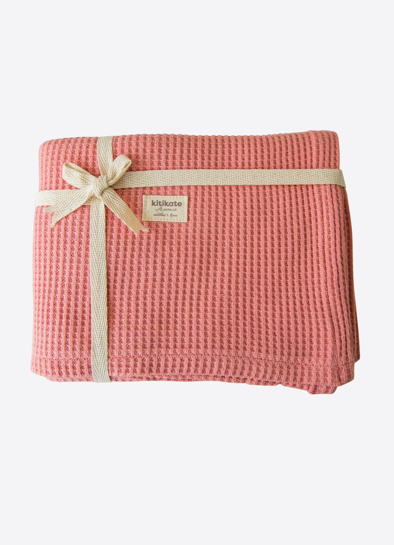 Organic Waffle Blanket - S32389