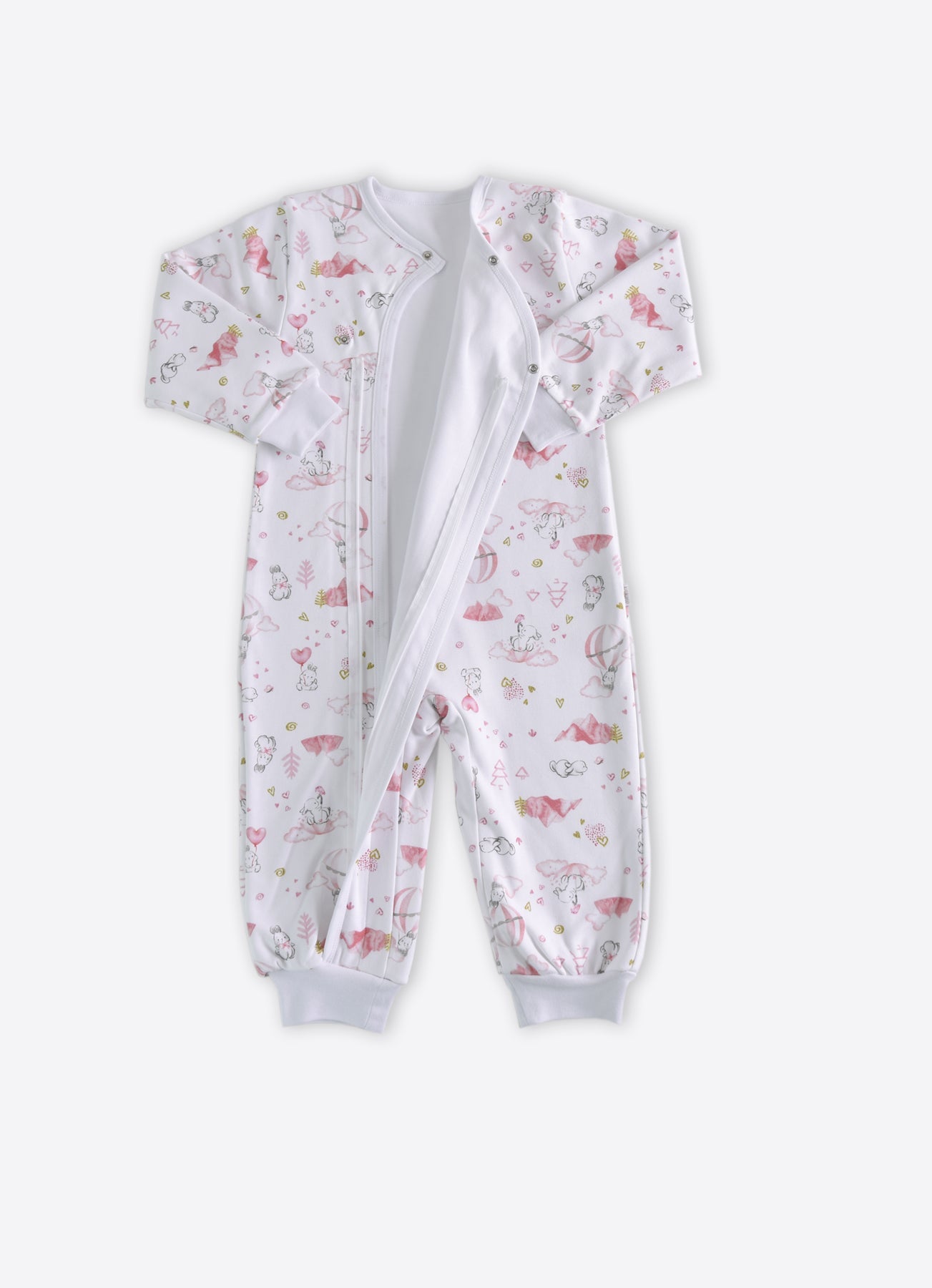 S22929 - Organic Pink Bunny Sleeping Bag