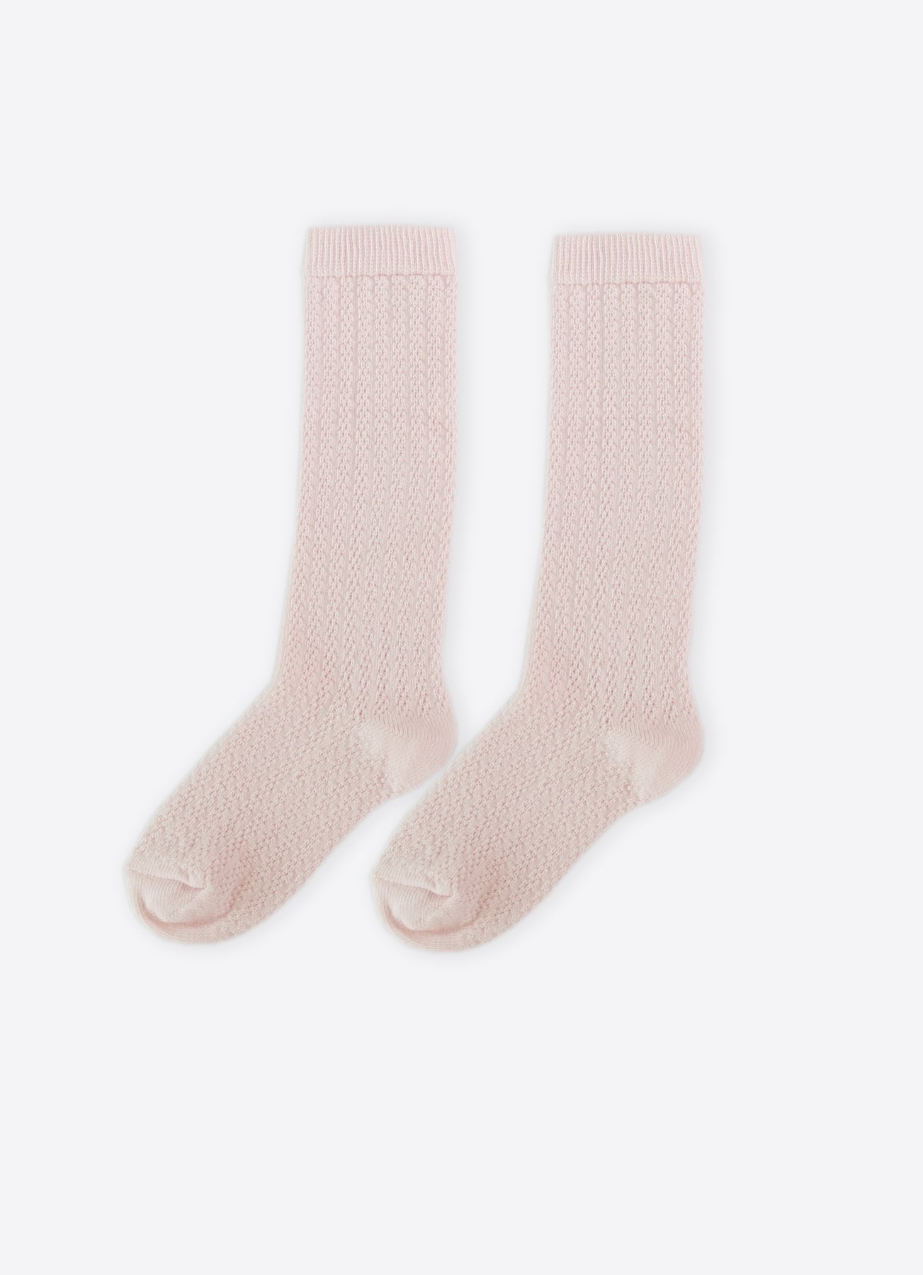 S16584 - Organic Under Knees Baby Socks