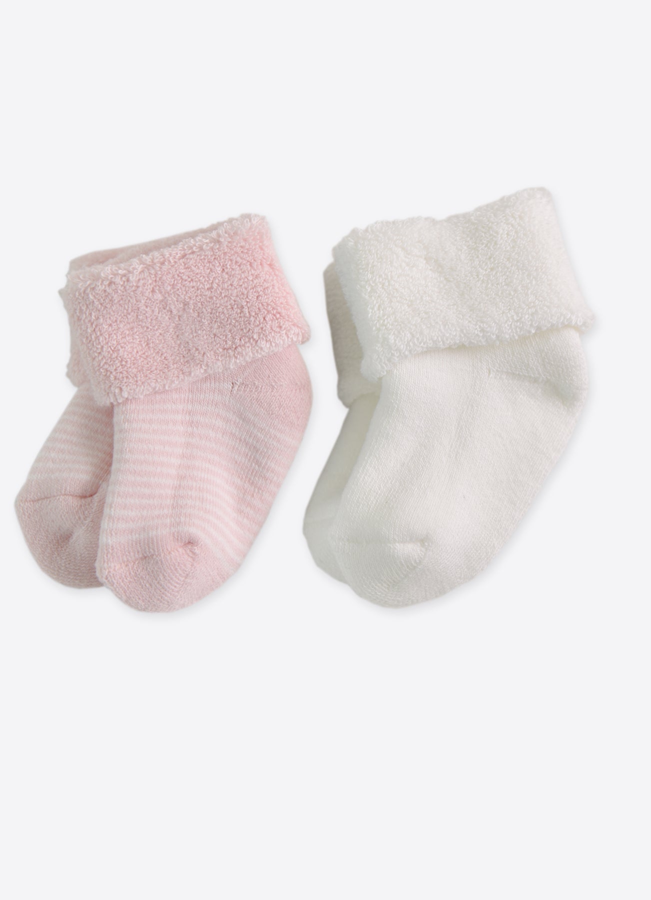 S60898 - Organic Basic Towel Socks 2-Pack