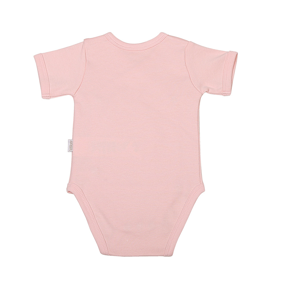 S77145 - Organic Basic Short Sleeve Kimono Bodysuit