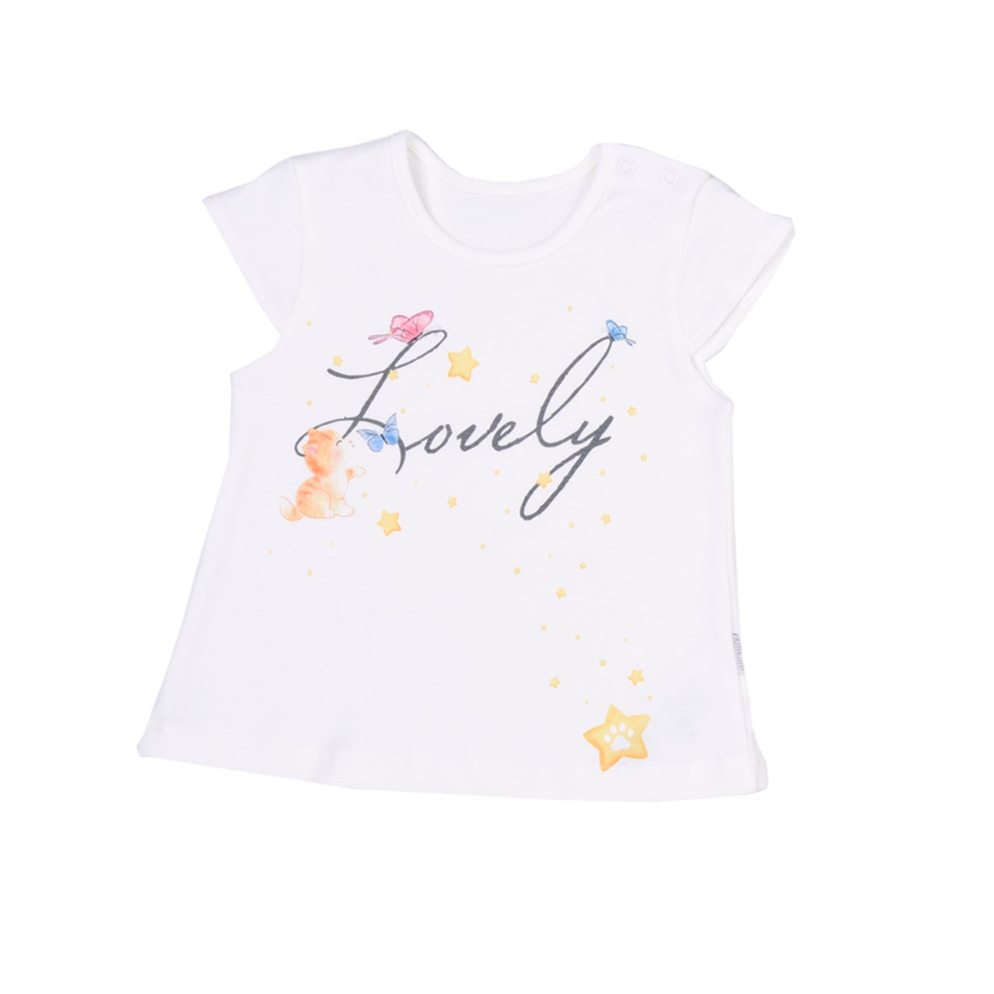 S95531 - Organic Lovely T-shirt & Shorts Set